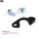 For LS Oil Pump Pickup Girdle Bracket Tube Pipe Hold Down Brace Support Series