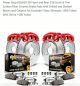 Power Stop KC6560-36 Front and Rear Z36 Truck & Tow Carbon Fiber Ceramic Brake