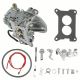 2 Barrel Marine Carburetor 500 CFM Electric Choke 0-80402-2 Replace for Holley