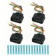 4 Pack Ignition Coil Connector Harness Plugs W/Terminals for VW Jetta Golf GTI