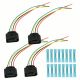 NEW 4x Ignition Coil Connector Repair Kit Harness Plug Wiring for Audi A4 VW