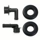 PCV Vent Valve Elbow Fittings + Grommets for Grand Cherokee 2000-2004 Jeep