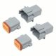2pcs DT04-8P / DT06-8S with Waterproof Copper Car Connector Terminal of
