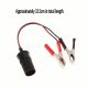 Battery Adapter Power Car Cigarette Lighter Female To Clip Extension Connector