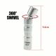 14mm Thin Wall Magnetic Swivel Spark Plug Socket 3 inch Drive 12 Point N