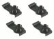 4 pcs of # Front Window Regulator Retaining Clips for 2000 thru 2006 BMW E53 X5