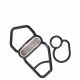 Upper & Lower VTEC Solenoid Gaskets FOR HONDA Si B16A2 GSR B18C1 Type R B18C5 DC
