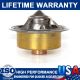 160C Yellow High Flow Robertshaw Style Thermostat For Ford Chevy GMC Jeep Dodge