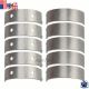 10Pcs Crankshaft Main Bearing Kit 210202G100 For 2008-2020 Hyundai Kia 2.0L 2.4L