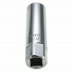 Car 14mm Magnetic Thin Walled Spark Plug Socket Remover Universal 3/8'' Drive