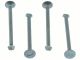 For 1971-1974 GMC C25/C2500 Pickup Brake Spring Hold Down Pin Rear 57455QBGF