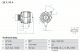 Alternator For Heuliez GX Irisbus ACCESS EUROMIDI PROWAY 4892320 ,  0986045430