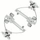 Pair Rear Power Window Regulator for Chevy Tahoe GMC Yukon 2007 - 2014 w/ Motor