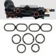 Black Rubber Oil Cooler Gasket Rings For Dodge For Jeep For Chrysler Set Of 7