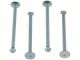 For 1989-1994,  2000-2003 Mazda MPV Brake Spring Hold Down Pin Rear 42175CTKC