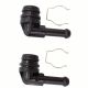 2Pcs Thermostat Housing Bypass Threaded Joint for Kia Souranto 09-18 256723C200