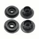 4Pcs Car Radiator Mount Bushing Rubber Black for Nissan 21506-4M400 21507-4M400