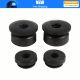 4 Pcs for CRV Civic Accord FIT Pilot Radiator Upper Lower Rubber Cushion Bushing