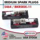 2X Iridium Spark Plugs BKR5EIX-11 5464 for HYUNDAI KIA MAZDA NISSAN ISUZU Toyota