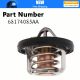 Engine 90CC Thermostat W/ Gasket for Jeep Grand Cherokee 4.7L 3.7L 2001-2009