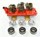 1958 1959 1960 1961 Chevrolet 348 Tri Power Intake With Carbs Blasted Painted