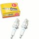 2 pc NGK 4322 BR8HS Standard Spark Plugs for WR4AC W24FSR TR24 S41FR QL78C S vi