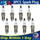 8PCS Platinum Spark Plugs 41-962/19299585 For GM Sierra Chevy Silverado-