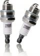 Pack of 2) Racing Spark Plug For Mega Moto 80cc MM80,  Coleman B100, gas bike