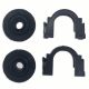 2Set 21542-CA000 Upper Radiator Mounting Bracket Bushing Left & Right for Nissan