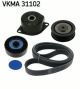 V-ribbed Belt Set For VW TRANSPORTER 95-03 037145276