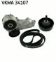 V-ribbed Belt Set For Ford FOCUS 98-04 TOURNEO 02-13 TRANSIT 02-13 074145933P