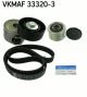 V-ribbed Belt Set For Citroen C4 C5 C8 JUMPY Fiat SCUDO 1611424380