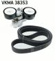 V-ribbed Belt Set For BMW 3 07-11 X1 09-15 11287823199