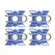 Set of 4 Window Regulator Sliding Pivot Clip Front For Volvo S60 S80 V70 740 960