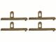 For 1985-1993 Volkswagen Golf Anti-Rattle Clip Front Upper Raybestos 81357YBBW