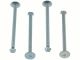 For 1989-1994,  2000-2003 Mazda MPV Brake Spring Hold Down Pin Rear 48783GXVX