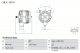 BOSCH Alternator For Man TGA TGL TGM TGS TGX -22 51261017278 ,  0986049820