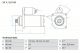 Starter For Astra HD Iveco EUROCARGO EUROSTAR EUROTECH 2995988 ,  0986023430