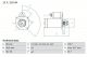 Starter 1516799R Genuine BOSCH 0986018151