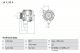 BOSCH Alternator For Saab 9-3 98-02 900 93-98 32025618 ,  0986039660