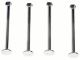 For 2006-2010 Hummer H3 Brake Spring Hold Down Pin Rear Dorman 45224GRRK 2007