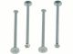 For 1967-1970 Dodge A100 Pickup Brake Spring Hold Down Pin Front 91637XTTR 1968
