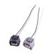 2x Ignition Coil Plug Connector Wiring Fit for Hyundai Accent 1.5L 2000-2003 hm