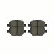 Front Ceramic Brake Pads Set for 2000 2001 2002 2003-2010 Toyota Celica Scion tC