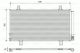 Genuine Valeo AC Condenser for Toyota CAMRY 11-18 88460-06230