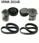 V-ribbed Belt Set For Ford FOCUS KUGA Volvo C30 C70 S40 V50 98455448
