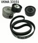 V-ribbed Belt Set For Citroen BERLINGO 98-11 Peugeot PARTNER 96-15 5750.GS