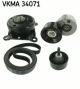 V-ribbed Belt Set For Ford TRANSIT 00-06 1096484 VKMA34071