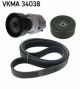 V-ribbed Belt Set For Ford FIESTA 96-03 KA 96-08 04668452AB