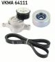 V-ribbed Belt Set For Mazda 2 07-15 3 13-19 60666950